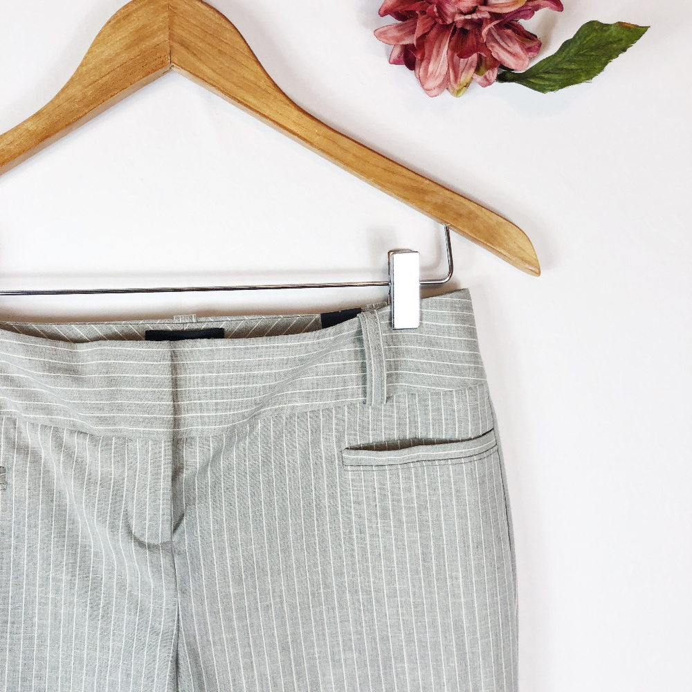 [THE LIMITED] Wide Leg Pinstripe Dress Pants - Picture 2 of 8